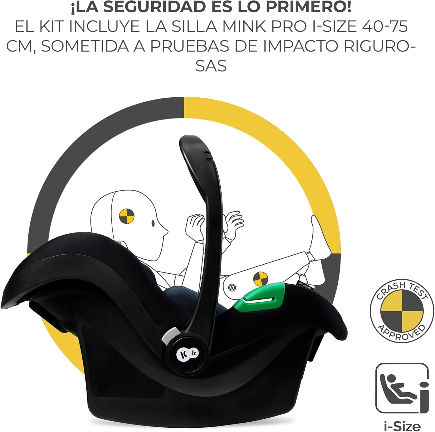 Carrito de bebé 3 en 1 Completo - MimoGo 