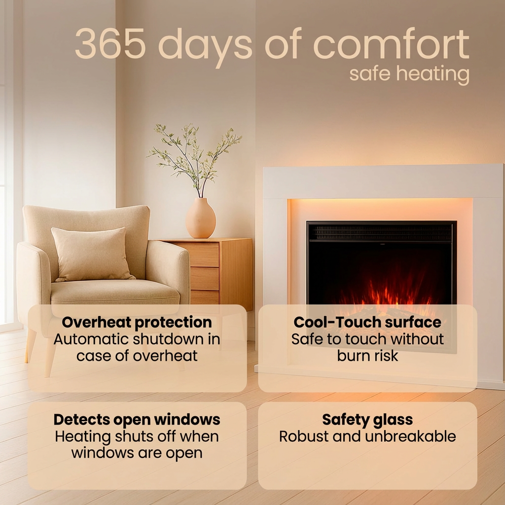 Chimenea eléctrica Glow™ 