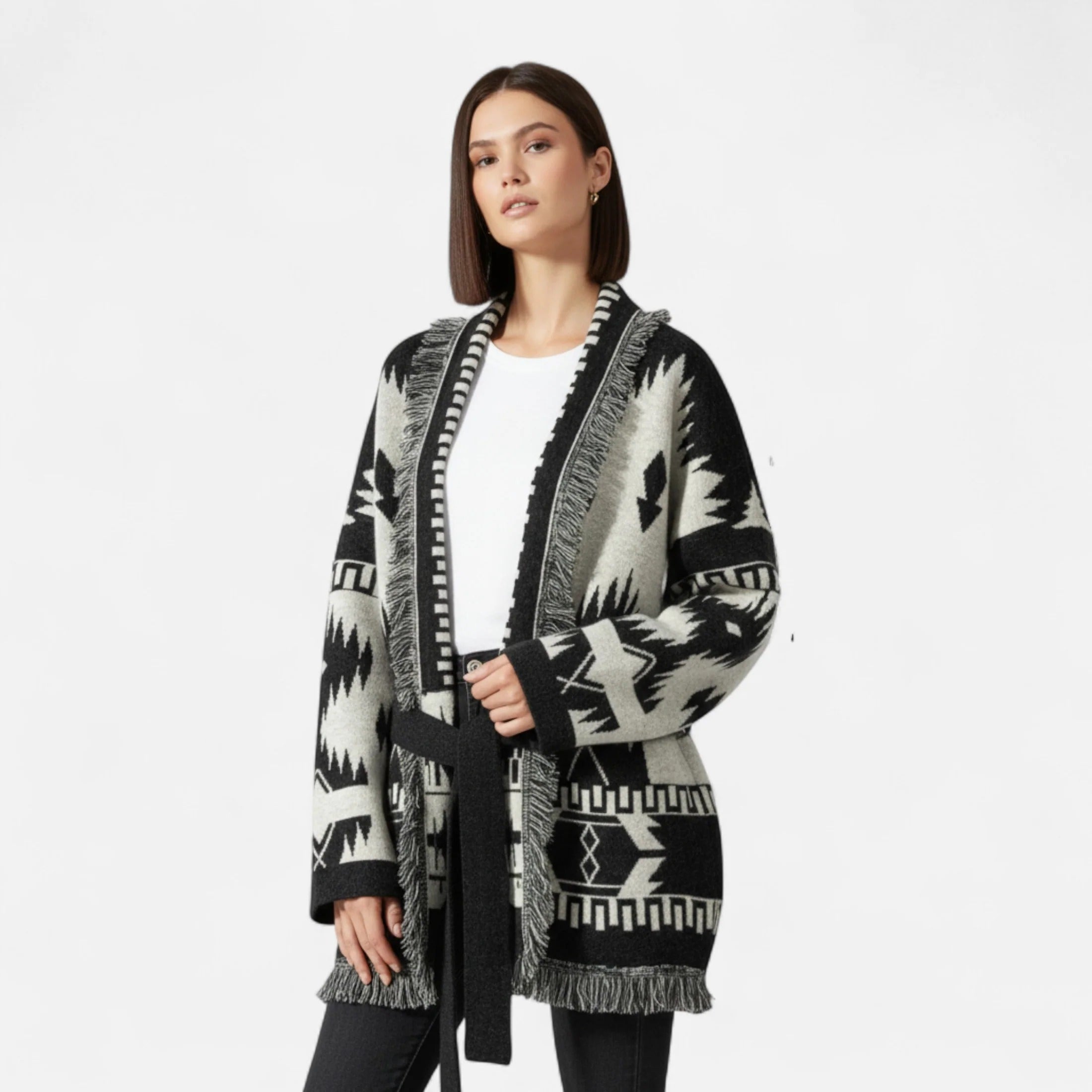 Westlyn™ | Women’s Cashmere Jacquard Cardigan