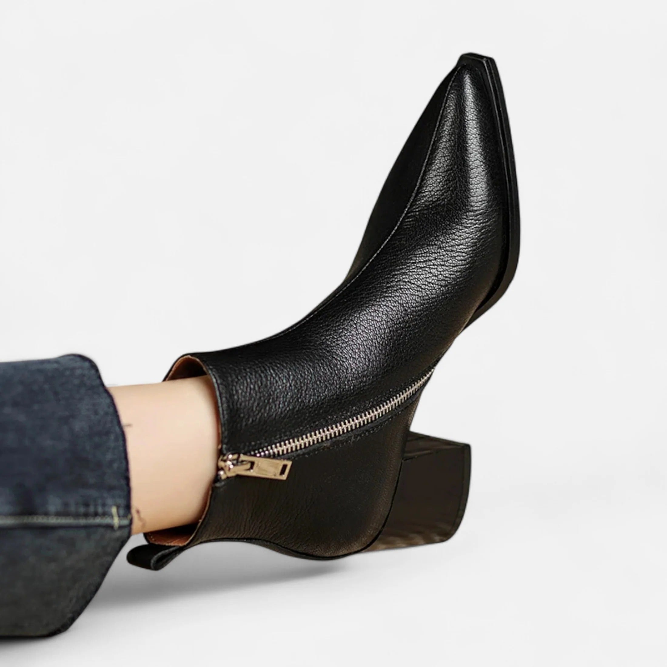 Westlyn™ | Bottines Chelsea en cuir véritable pour femmes