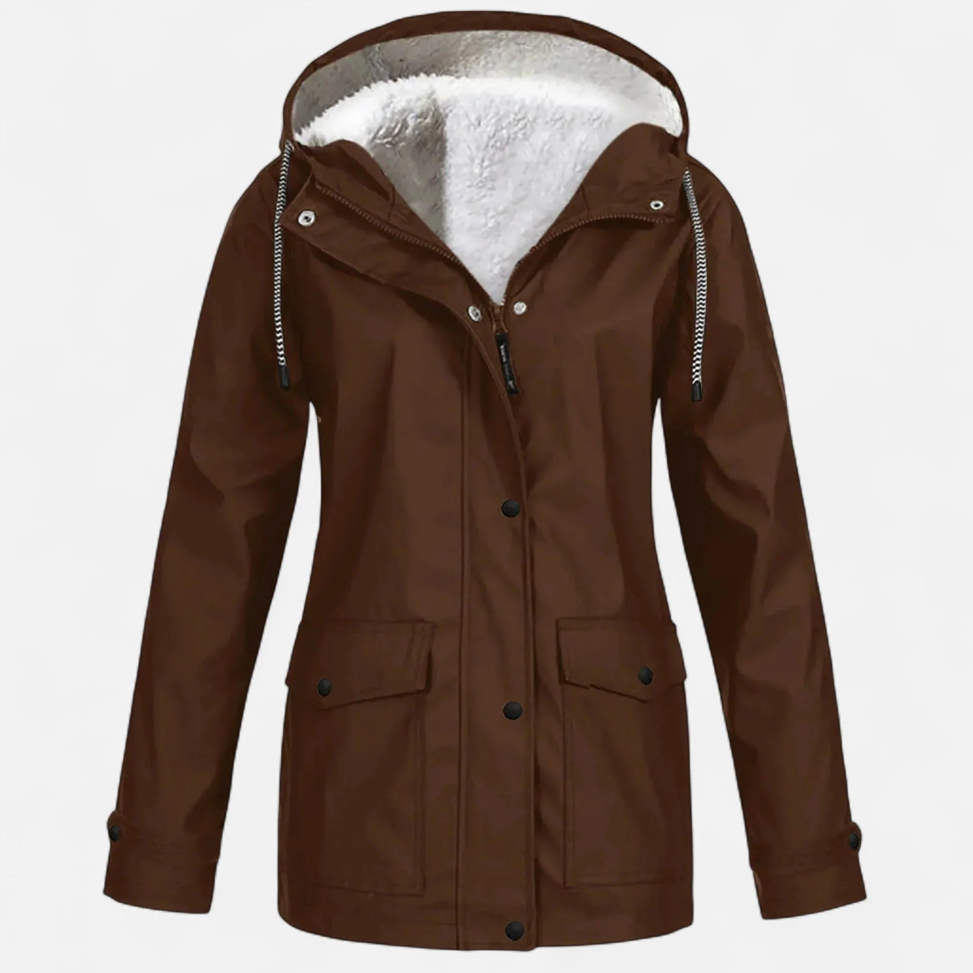 Westlyn™ | Manteau de ski en peluche à capuche pour femme